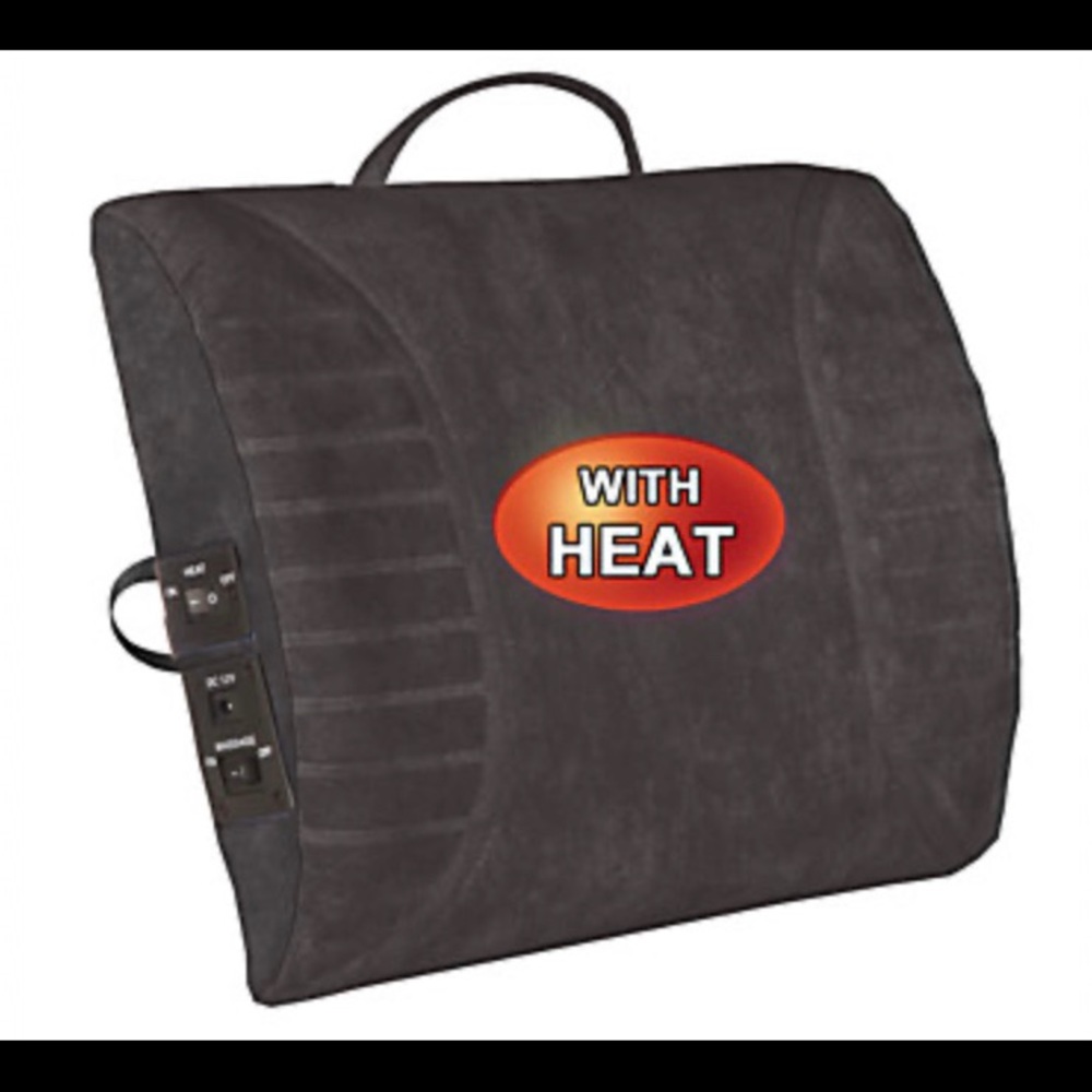 Comfort Products Massaging Lumbar Cushion W/Heat